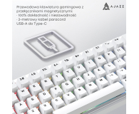 Ajazz AK680 MAX Magnetic Switch RGB biała - 1536358 - zdjęcie 8